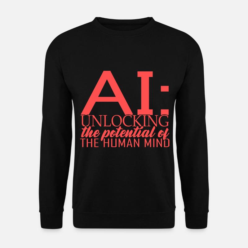 Artificial Intelligence Deep Learning - Unisex Sweatshirt - black