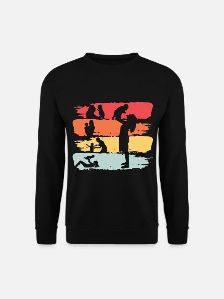 Mama Retro - Unisex Sweatshirt - black