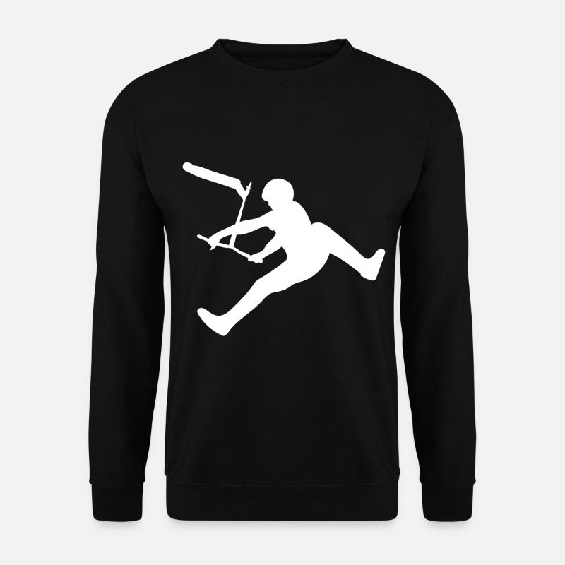 Cascadeur scooter scooter trottinette - Sweat-shirt Unisexe - noir