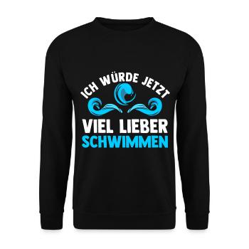 Schullehrer Lehrer - Unisex Pullover - Schwarz - Vorne - Alina (178cm) & Michal (187cm)