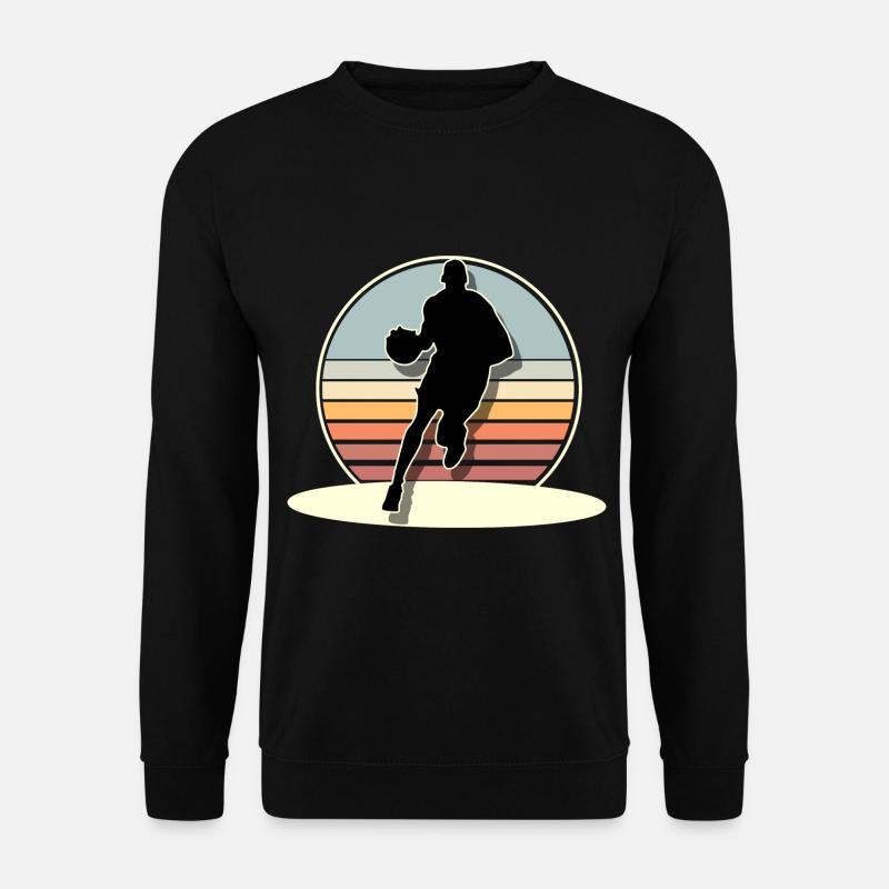 Basketball Basketballer - Unisex Pullover - Schwarz