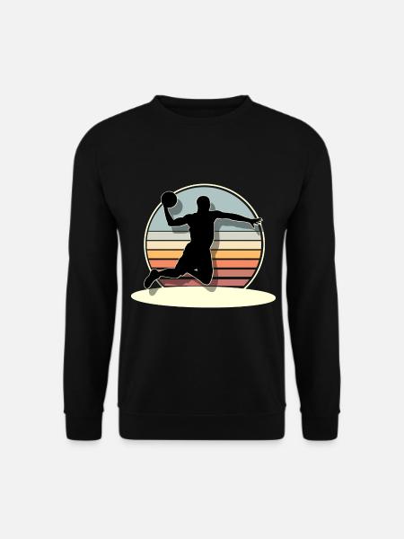 Basketball Basketballer - Unisex Pullover - Schwarz