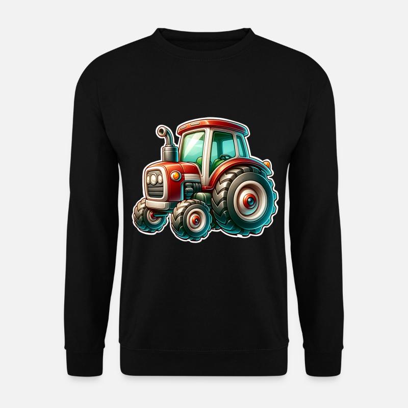 Tractor - Unisex Sweatshirt - black