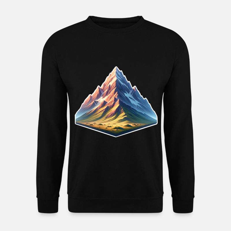 Berg - Unisex Pullover - Schwarz