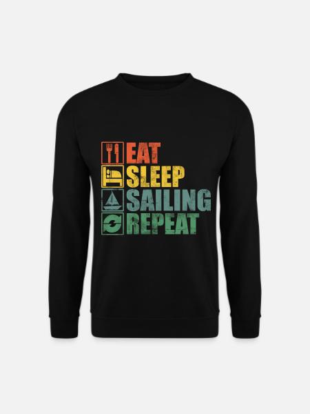 Sailing Sailing Sailors Sailing - Unisex Sweatshirt - black