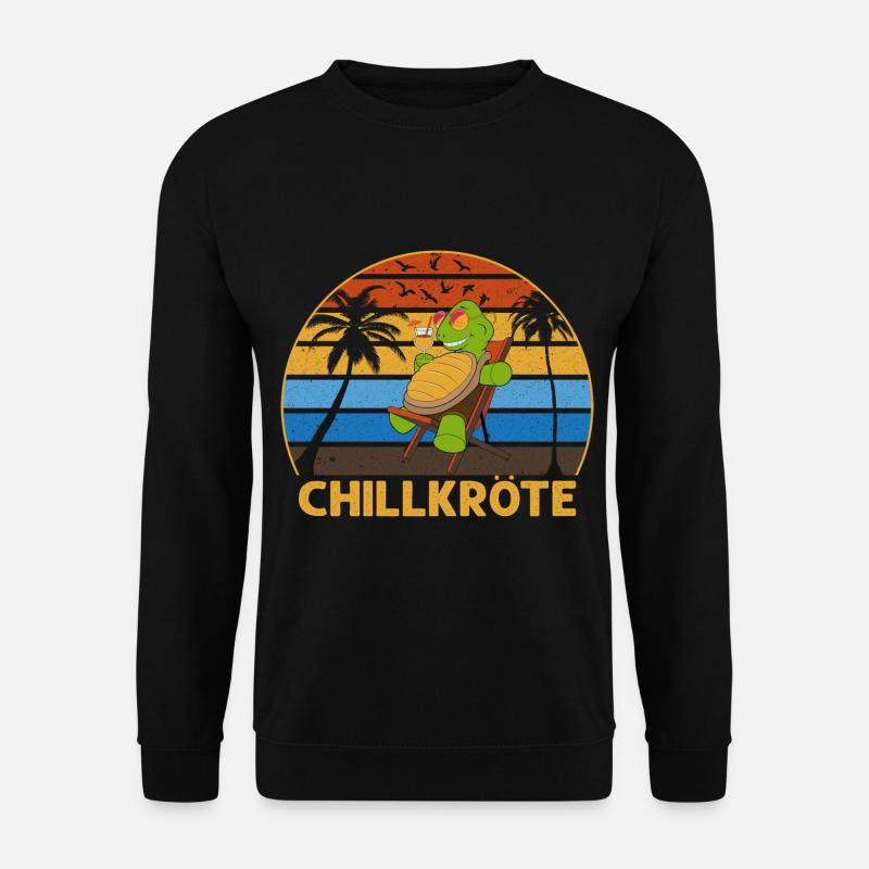 Chillkröte - Unisex Pullover - Schwarz