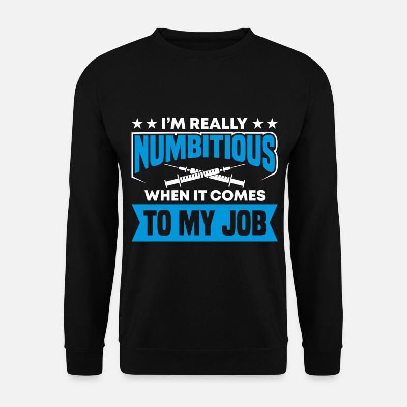 Anesthesia Anesthesia Technician Anesthesiologist - Unisex Sweatshirt - black