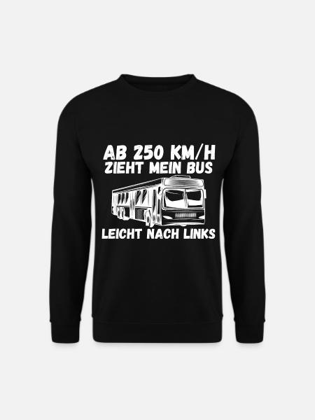 Bus Busfahrer - Unisex Pullover - Schwarz
