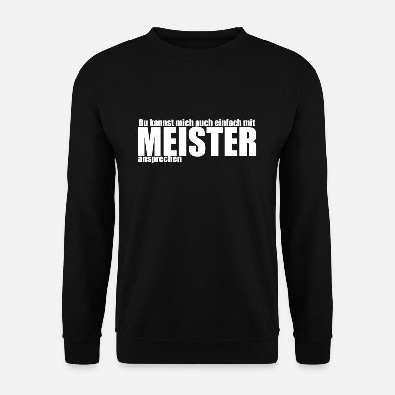 master - Unisex Sweatshirt - black