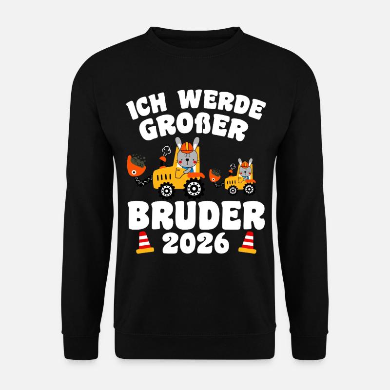 Ich Werde Großer Bruder 2026 - Unisex Pullover - Schwarz