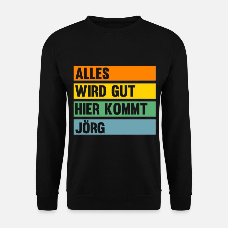 Jorg - Unisex Pullover - Schwarz
