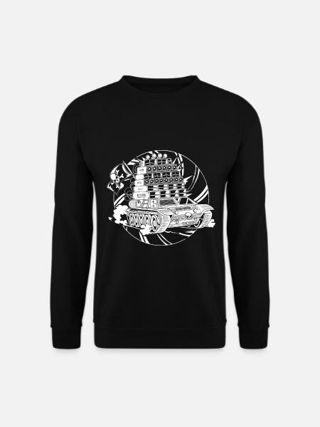 Tekno Nomads Pirate Sound System - Unisex Pullover - Schwarz