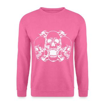 Skull - Unisex Sweatshirt - pink - Front