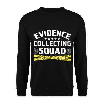 Criminalistique Criminalistique - Sweat-shirt Unisexe - noir - Devant - Alina (178cm) & Michal (187cm)