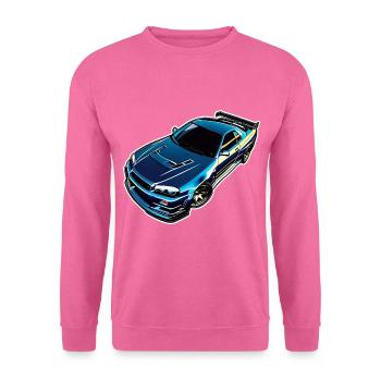 Jdm / Tuning / Turbocharger / Rims / Chiptuning - Unisex Sweatshirt - pink - Front