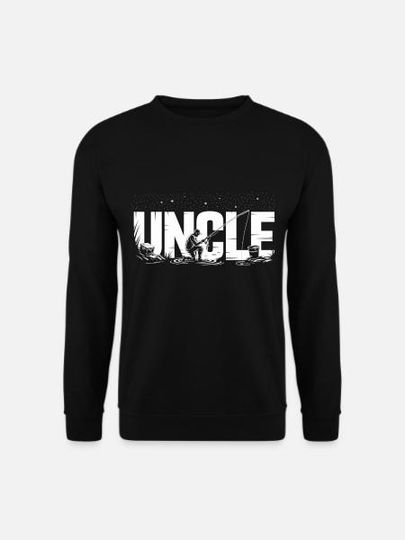 Uncle fishing - Unisex Sweatshirt - black