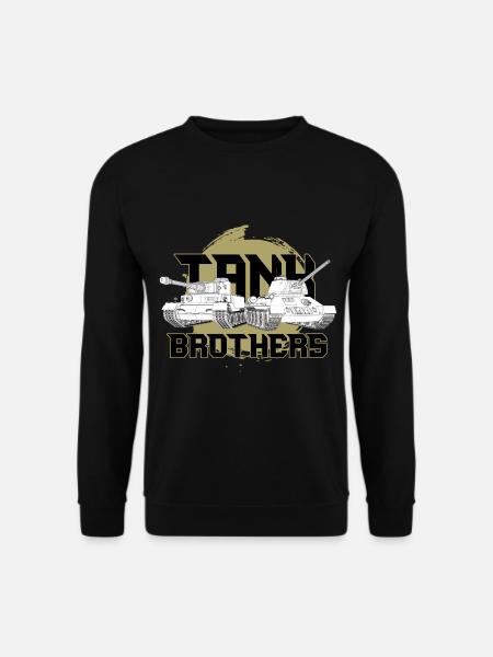 Panzerfahrer Hobby Sport Freizeit Geschenk - Unisex Pullover - Schwarz