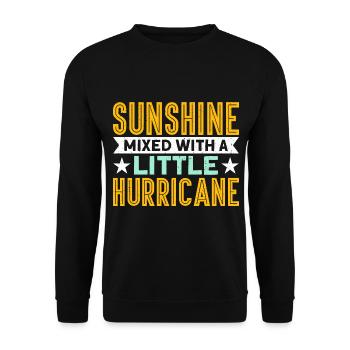 Pre-Teen Pubertät Vorpubertär - Unisex Pullover - Schwarz - Vorne - Alina (178cm) & Michal (187cm)