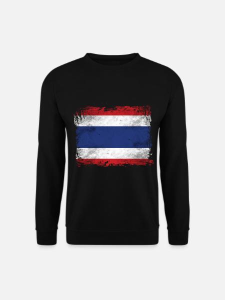 Thailand Flag - Unisex Sweatshirt - black