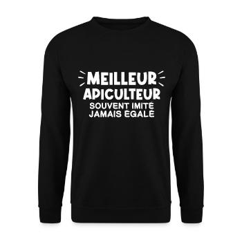 Apiculteur | Je suis le meilleur Apiculteur - Sweat-shirt Unisexe - noir - Devant - Alina (178cm) & Michal (187cm)