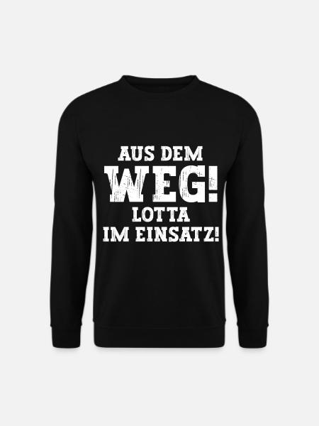 Lotta Lustiger Spruch Vorname Name Lotta - Unisex Pullover - Schwarz