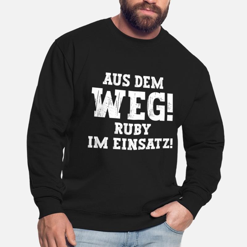 Ruby Lustiger Spruch Vorname Name Ruby Unisex Pullover