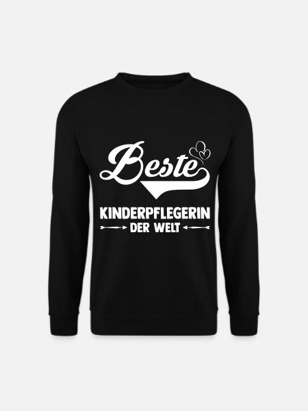 Erzieherin Kindergärtnerin Kinderpflegerin - Unisex Pullover - Schwarz