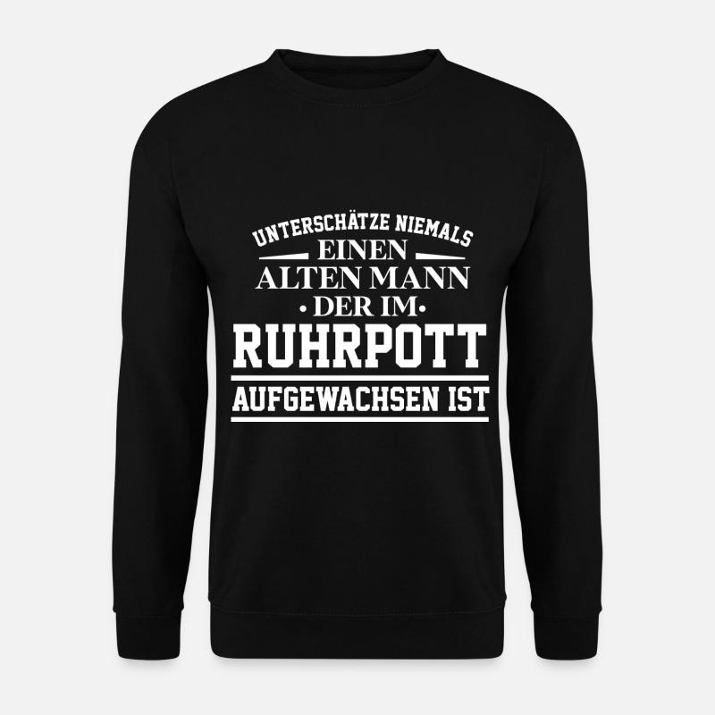 Ruhrpott Männertag Vatertag Mann Geburtstag Idee - Unisex Pullover - Schwarz