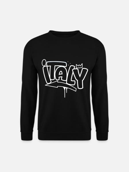 Italy Graffiti - Unisex Sweatshirt - black