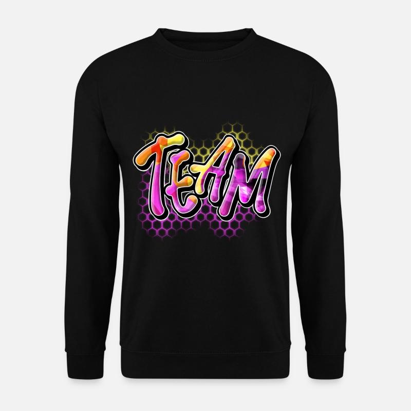 équipe - Sweat-shirt Unisexe - noir