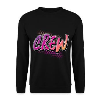 équipage - Sweat-shirt Unisexe - noir - Devant - Alina (178cm) & Michal (187cm)