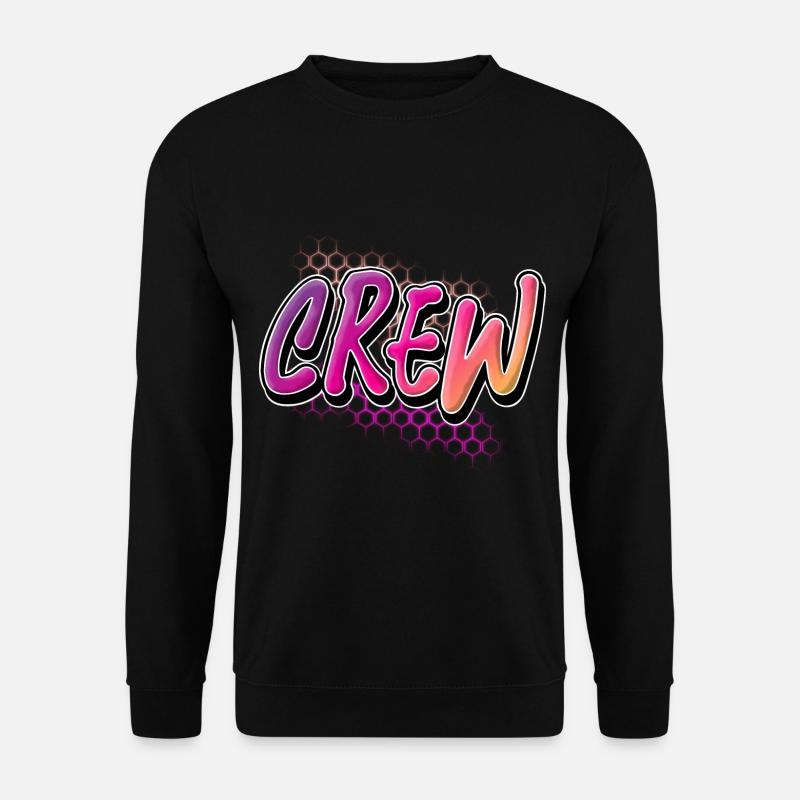 Crew - Unisex Pullover - Schwarz