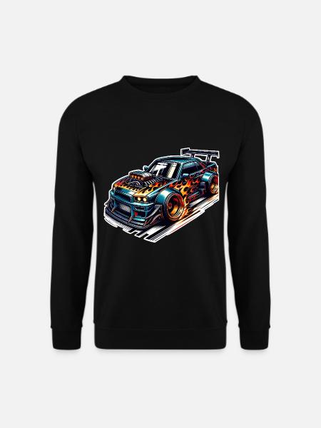 Voiture de sport tuning voiture - Sweat-shirt Unisexe - noir