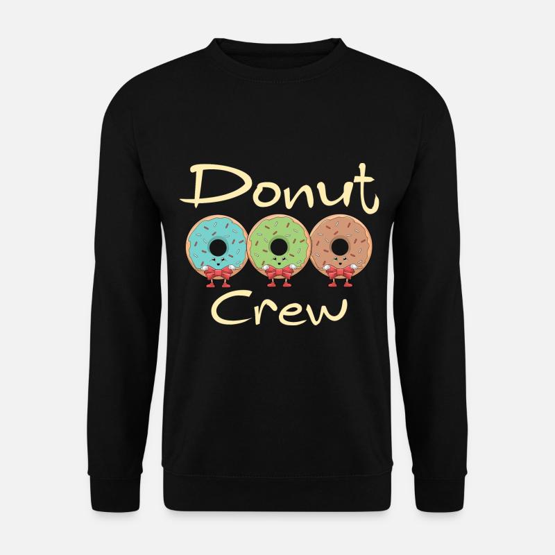 Donut Crew - Unisex Sweatshirt - black