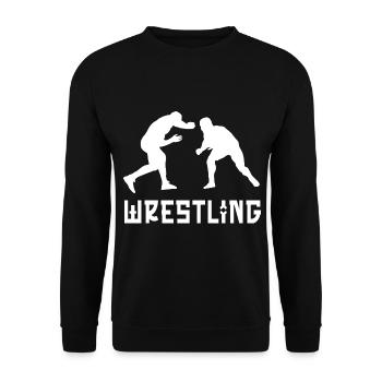 Lutte - Sweat-shirt Unisexe - noir - Devant - Alina (178cm) & Michal (187cm)