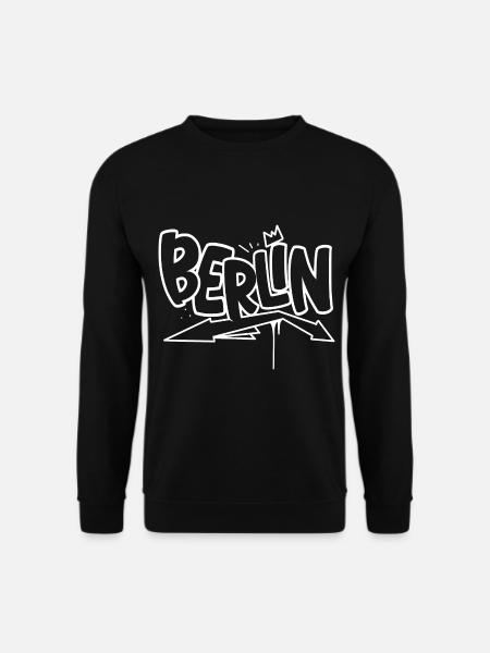 Berlin Graffiti - Unisex Sweatshirt - black