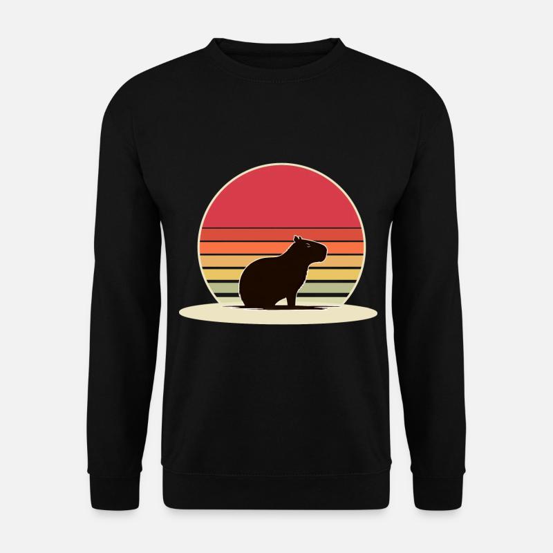 Capybara - Unisex Sweatshirt - black