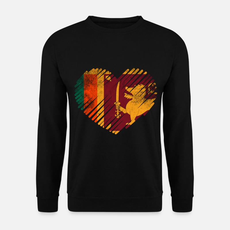 Sri Lanka Flag - Unisex Sweatshirt - black