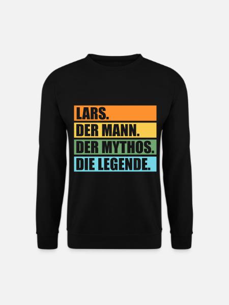 Lars - Unisex Pullover - Schwarz