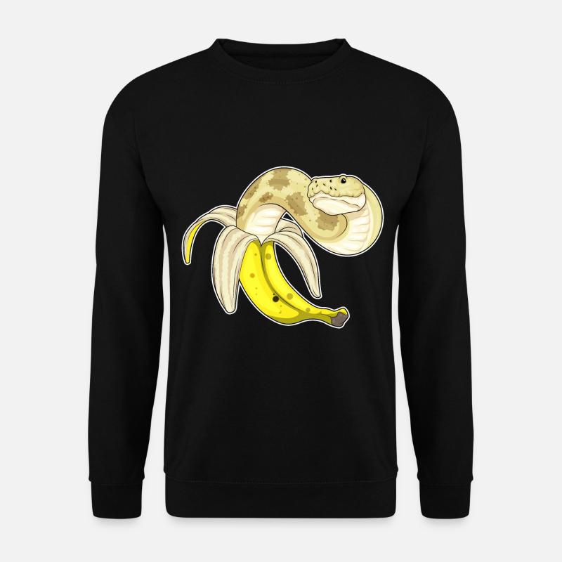 Snake Banana - Unisex Sweatshirt - black