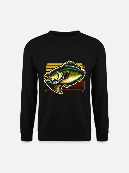 Bass Fish - Unisex Sweatshirt - black