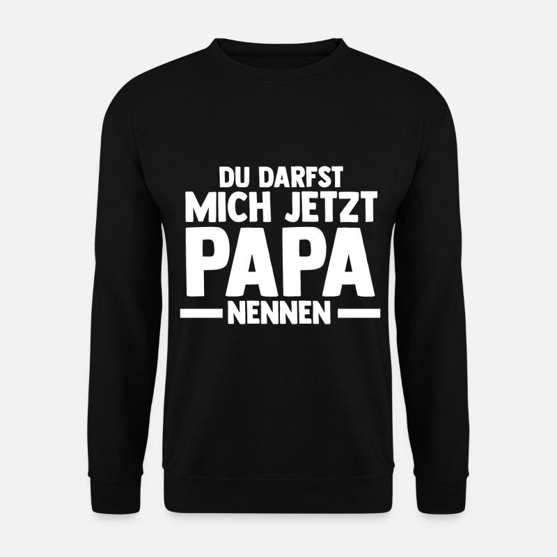 Vater Papi Papa - Unisex Pullover - Schwarz