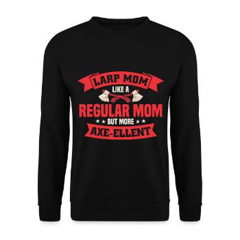 Jeu de rôle en direct GN - Sweat-shirt Unisexe - noir - Devant - Alina (178cm) & Michal (187cm)