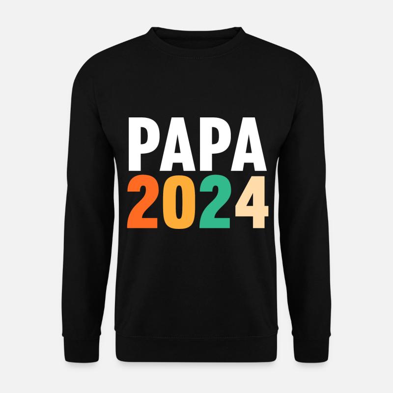 Werdender Papa 2037 - Unisex Pullover - Schwarz