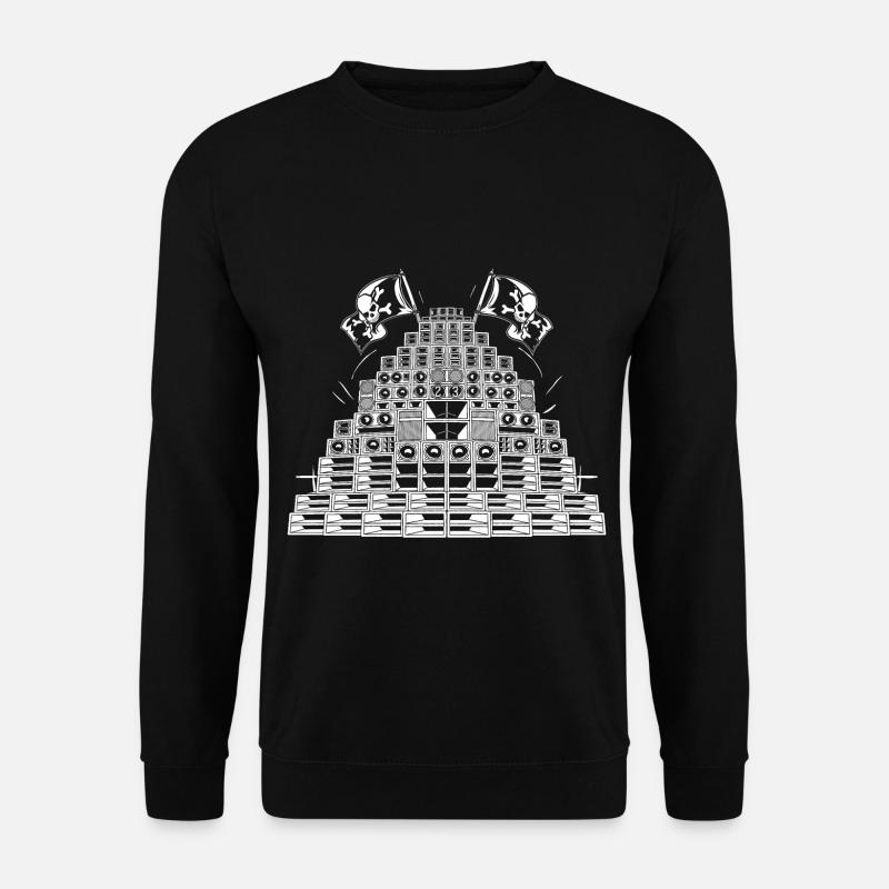 Piraten-Soundsystem - Unisex Pullover - Schwarz
