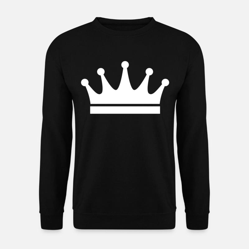 crown - Unisex Sweatshirt - black