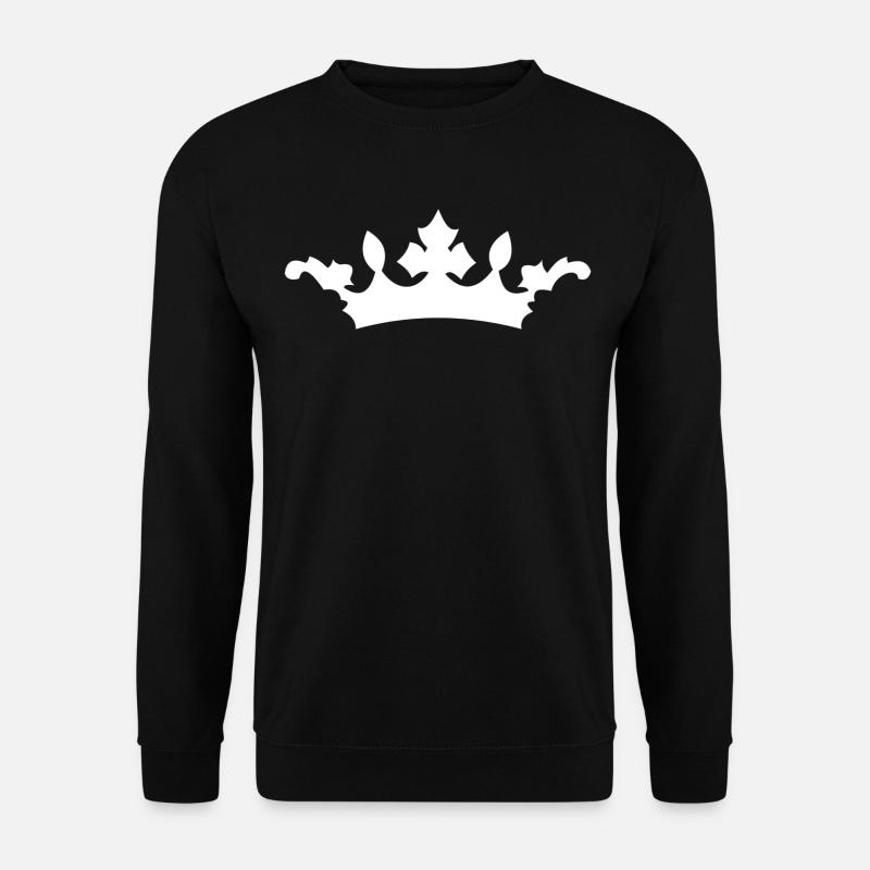 Krone - Unisex Pullover - Schwarz