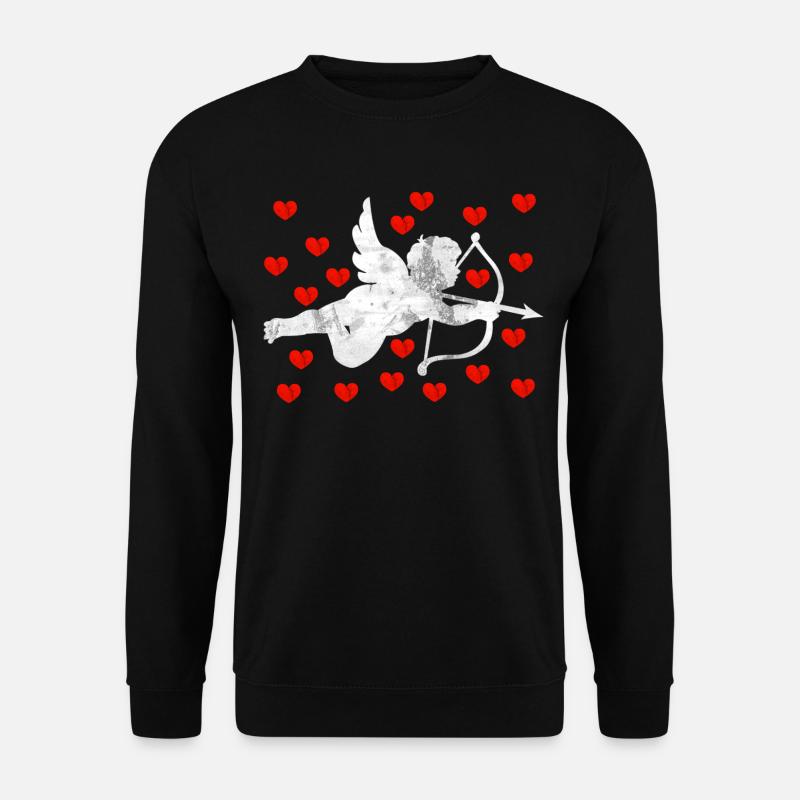 Angel cupid - Unisex Sweatshirt - black