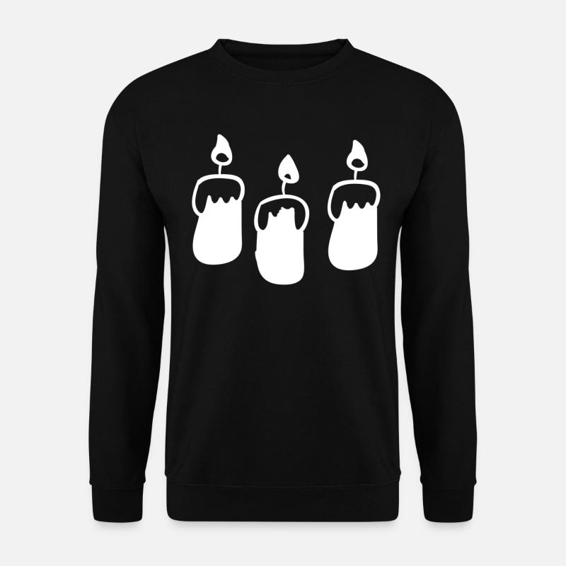 candles - Unisex Sweatshirt - black