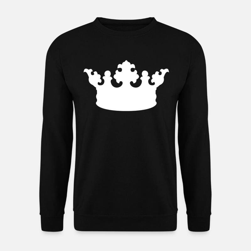 crown - Unisex Sweatshirt - black